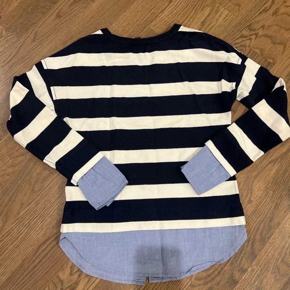 J.crew striped tee size XXS